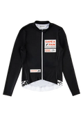 CAFÉ DU CYCLISTE Constance Pain Long Sleeve Jersey - Black
