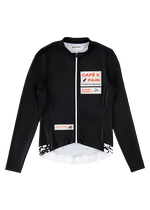 CAFÉ DU CYCLISTE Constance Pain Long Sleeve Jersey - Black