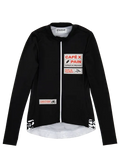 CAFÉ DU CYCLISTE Constance Pain Women Long Sleeve Jersey - Black