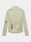 CAFÉ DU CYCLISTE Constance Merveilles Women Long Sleeve Jersey - Hay Green Puddle