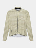 CAFÉ DU CYCLISTE Constance Merveilles Long Sleeve Jersey - Hay Green Puddle