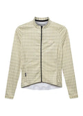 CAFÉ DU CYCLISTE Constance Merveilles Long Sleeve Jersey - Hay Green Puddle