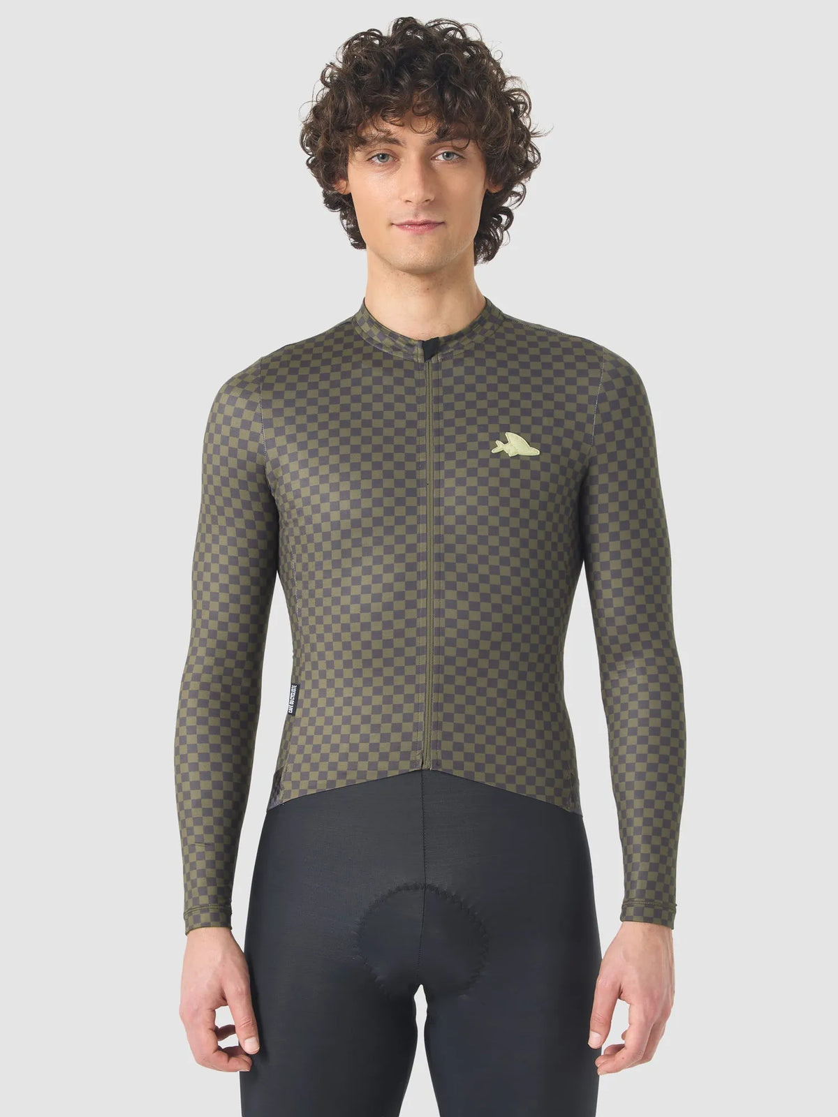 CAFÉ DU CYCLISTE Constance Long Sleeve Jersey - Raven