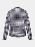CAFÉ DU CYCLISTE Constance Women Long Sleeve Jersey - Grey Purple