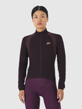 CAFE DU CYCLISTE Marguerite V2 Long Sleeve Women Jersey - Quetsche