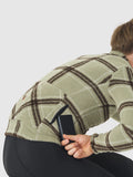 CAFÉ DU CYCLISTE Solange Long Sleeve Jersey - Puddle Chalk