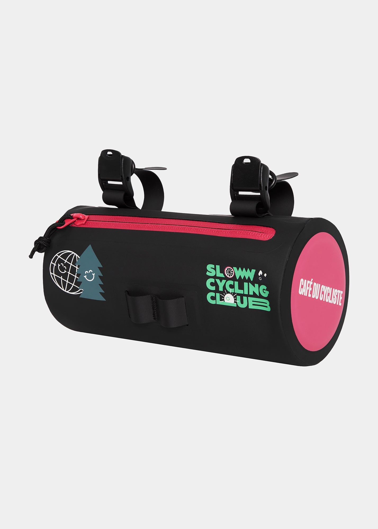 CAFE DU CYCLISTE Romain Handlebar Bag Slow Black Velodrom CC