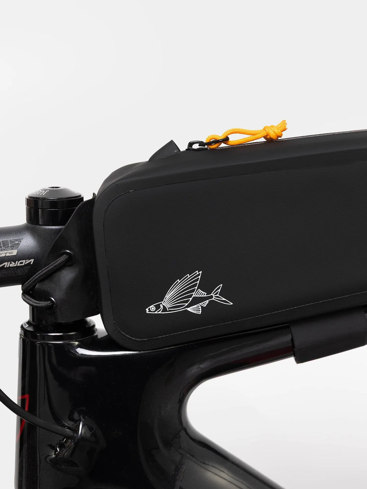 CAFÉ DU CYCLISTE Top Tube Bag - Black