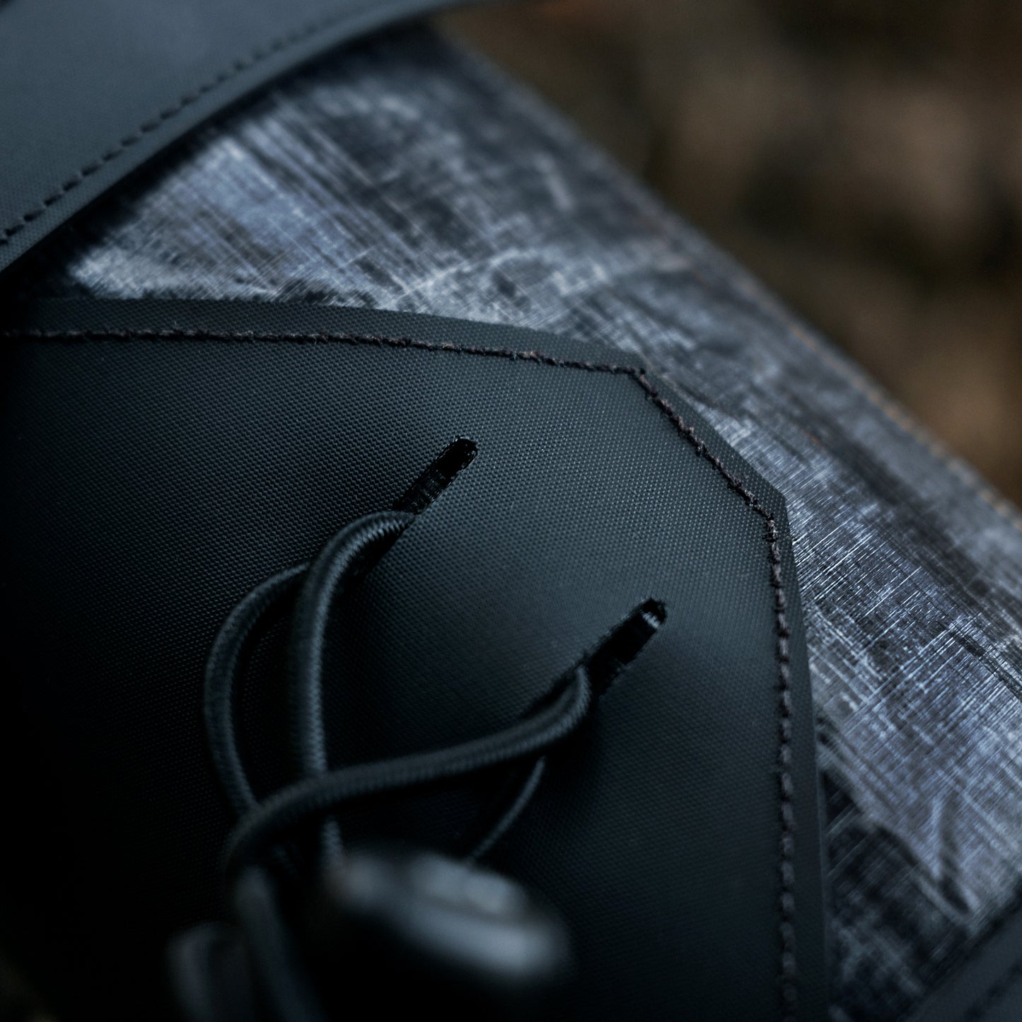 VELODROM Mini Bolsa Manillar Ripstop - Metallic Black