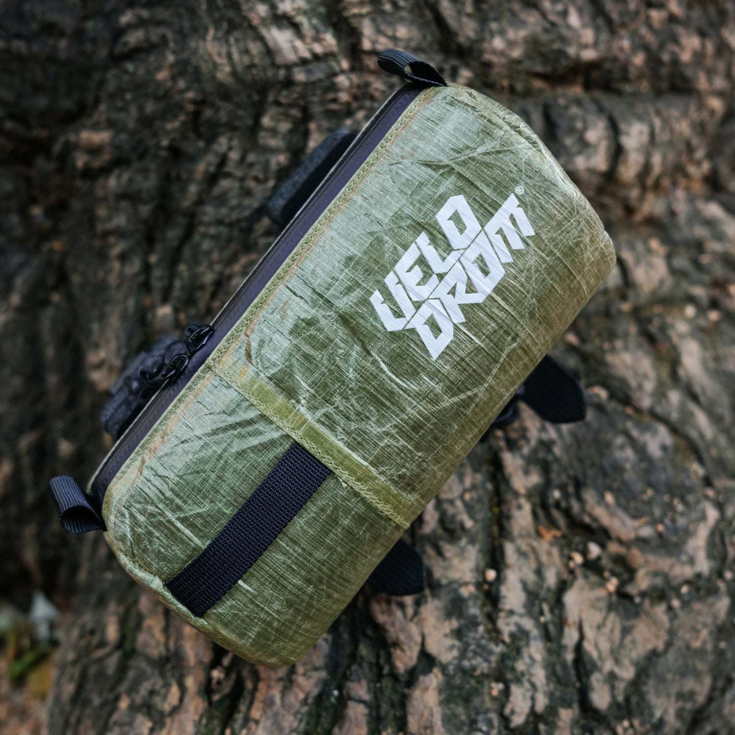 Velodrom Mini Bolsa Manillar Ripstop - Metallic Green