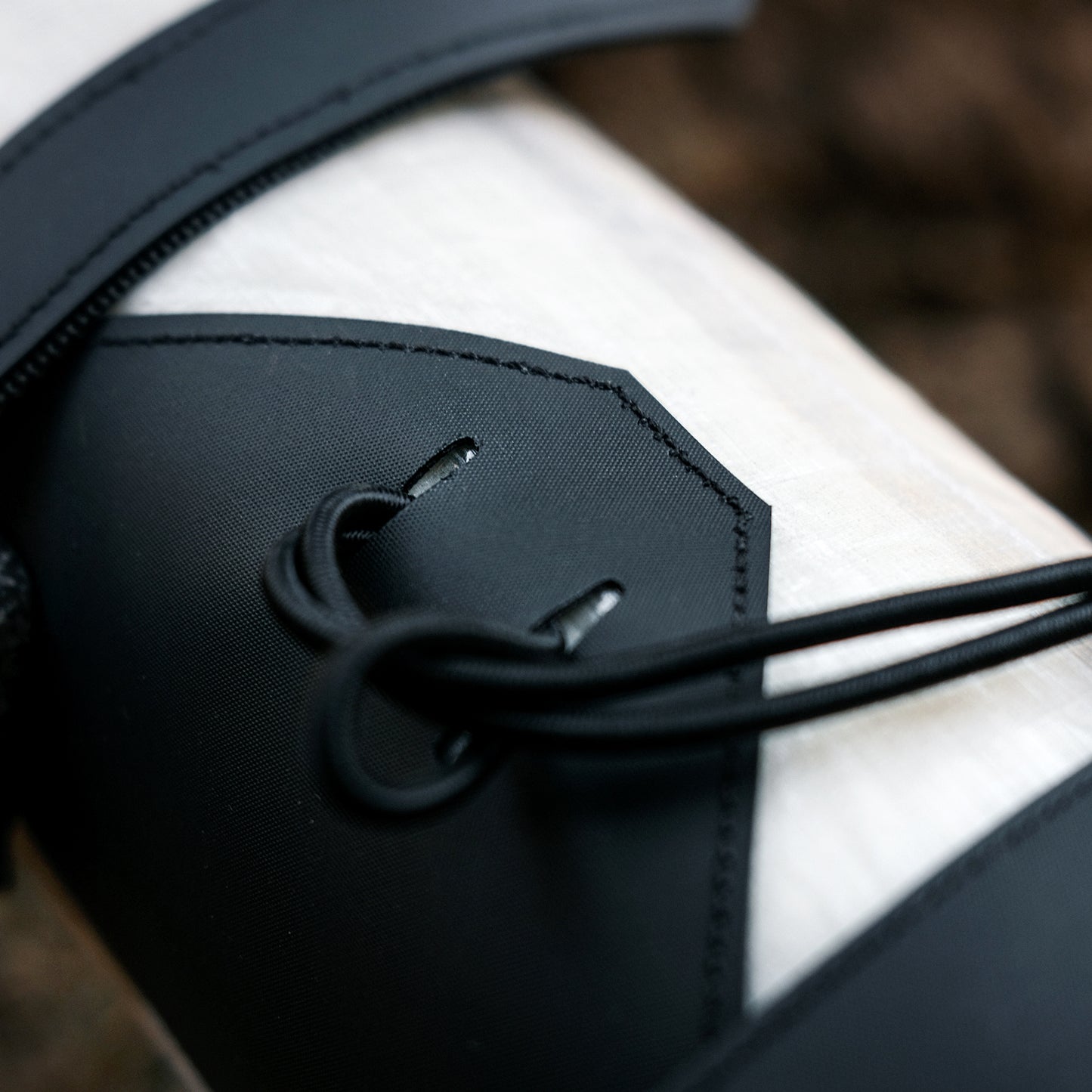 VELODROM Mini Sacoche de guidon Ripstop - Metallic White