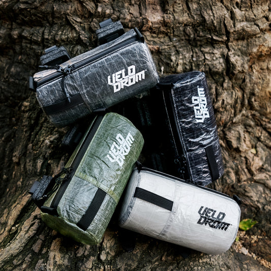 Velodrom Mini Bolsa Manillar Ripstop - Metallic Green