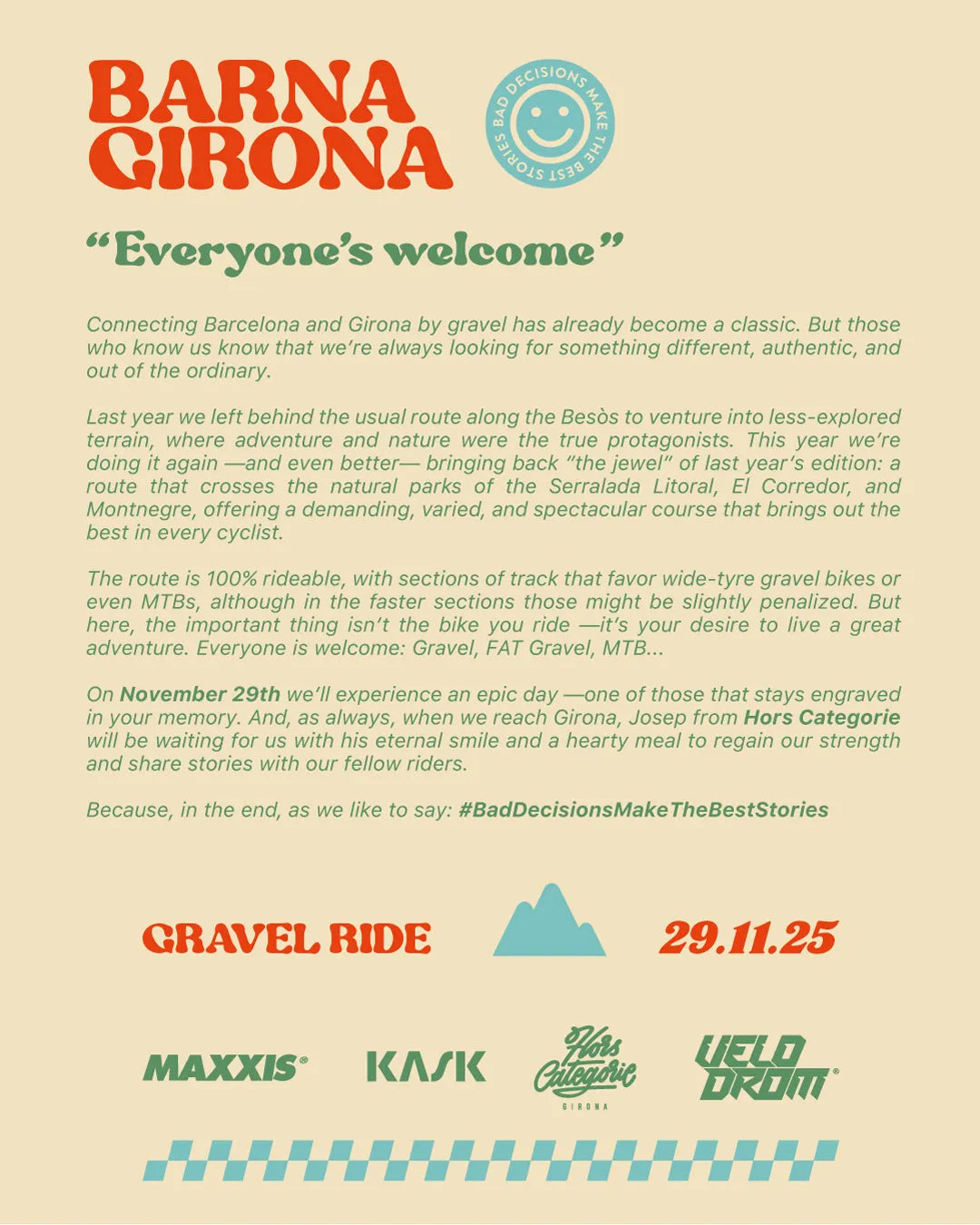 BARCELONA GIRONA GRAVEL 2025 - Social Ride