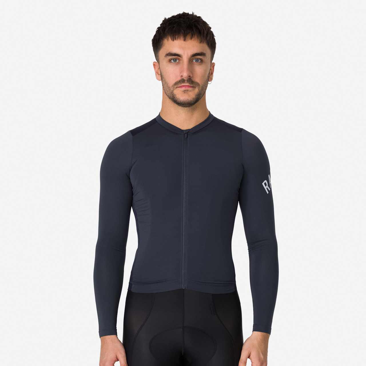 RAPHA Pro Team Long Sleeve Lightweight Jersey - ISK Dark Grey/Dark Navy