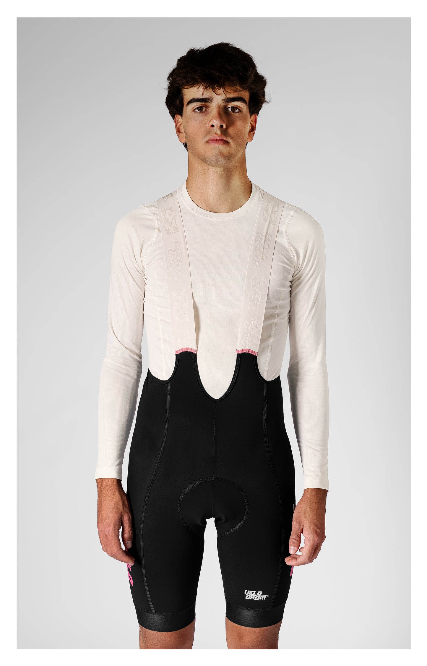 VELODROM Raceday 3.0 Cargo Culotte amb tirants - Negre/Pink