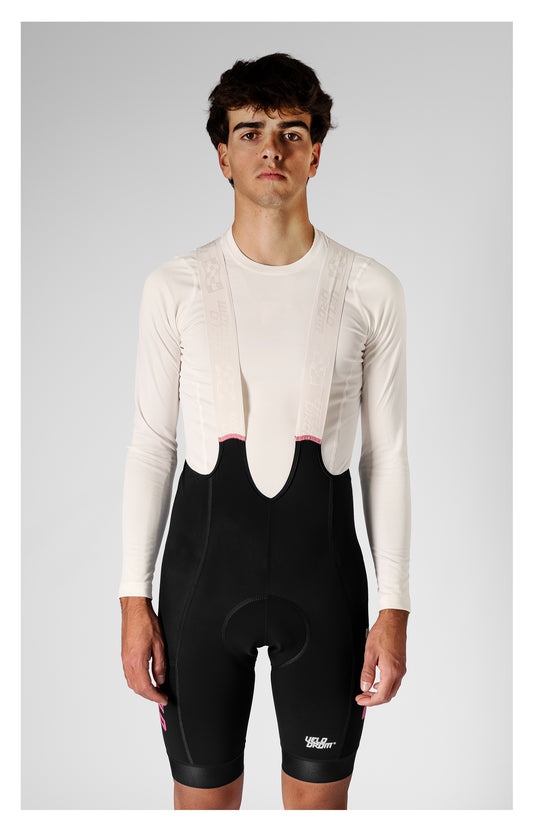 VELODROM Raceday 3.0 Cargo Culotte Ciclismo - Negro/Pink