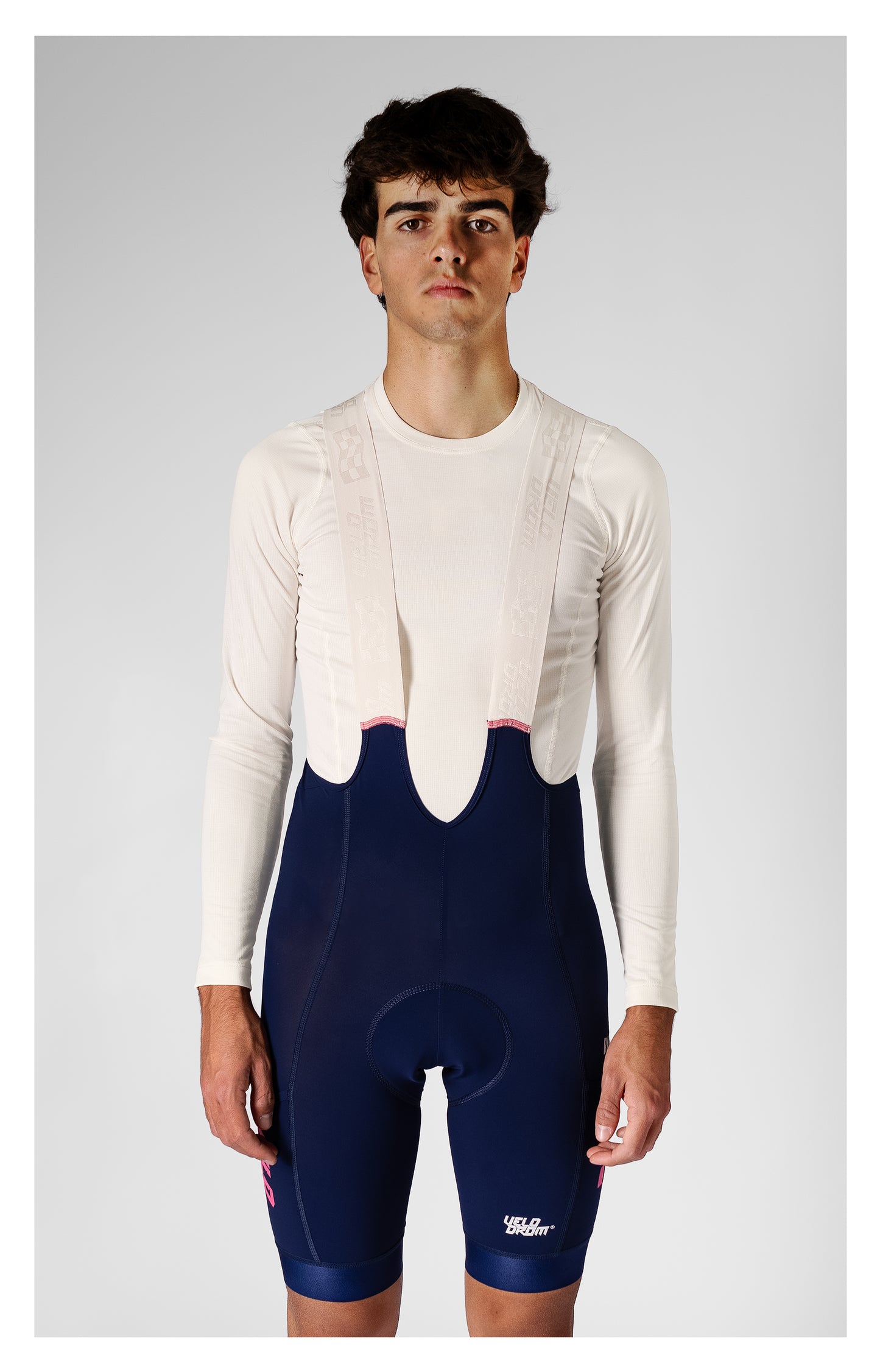 VELODROM Raceday 3.0 Cargo Culotte amb tirants - Navy/Pink