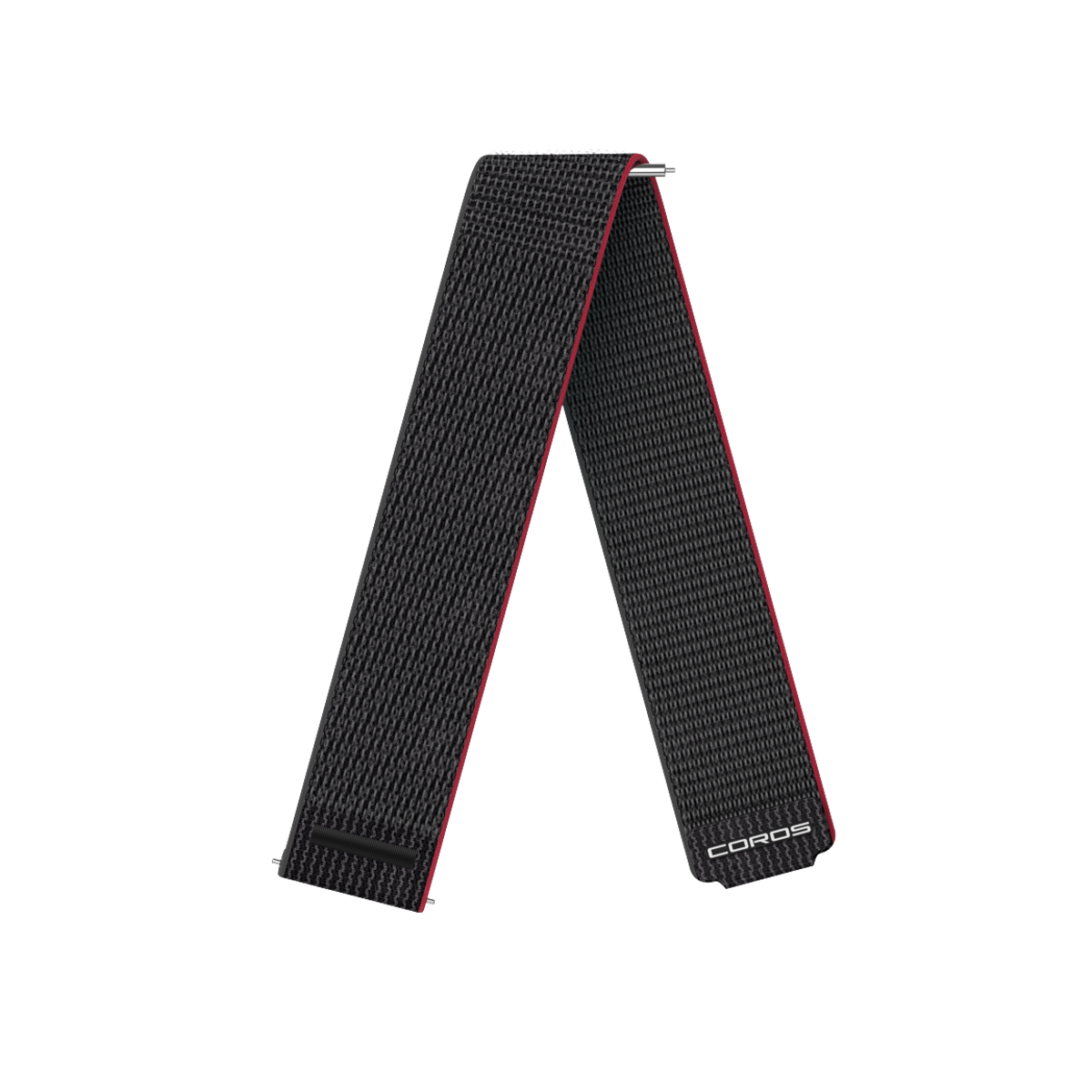 COROS PACE 3 NYLON BAND 22MM - Schwarz RED