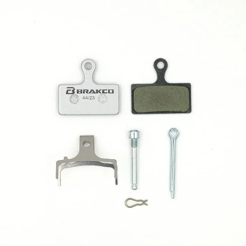 BRAKCO Disc Brake Pads Shimano XT / XTR / BR M900 - Silent / Mineral