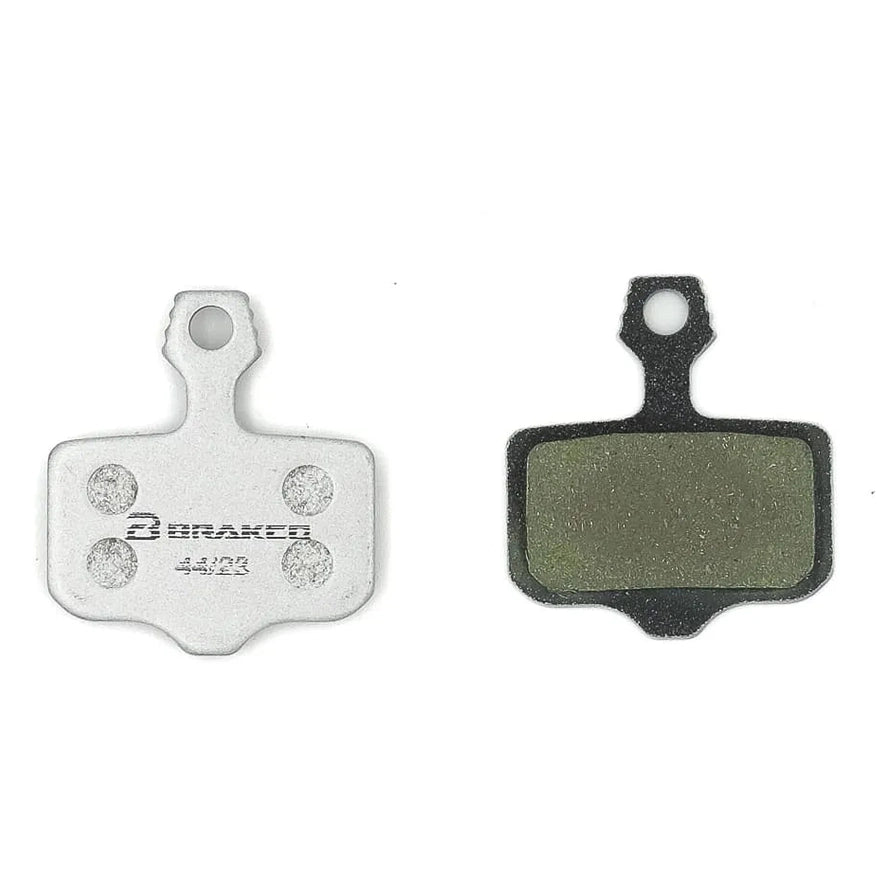 BRAKCO Silent-mineral brake pads compatible with AVID DB AVID ELIXIR, SRAM XX / WORLD CUP / XO