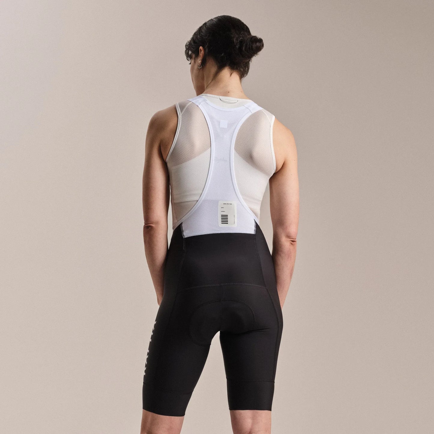 RAPHA Kvinder Pro Team Training Cykelbukser med seler II - Regular - Sort/Hvid