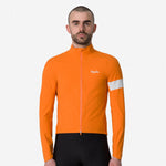 RAPHA CORE Regenjacke III - BRIGHT ORANGE/Weiß