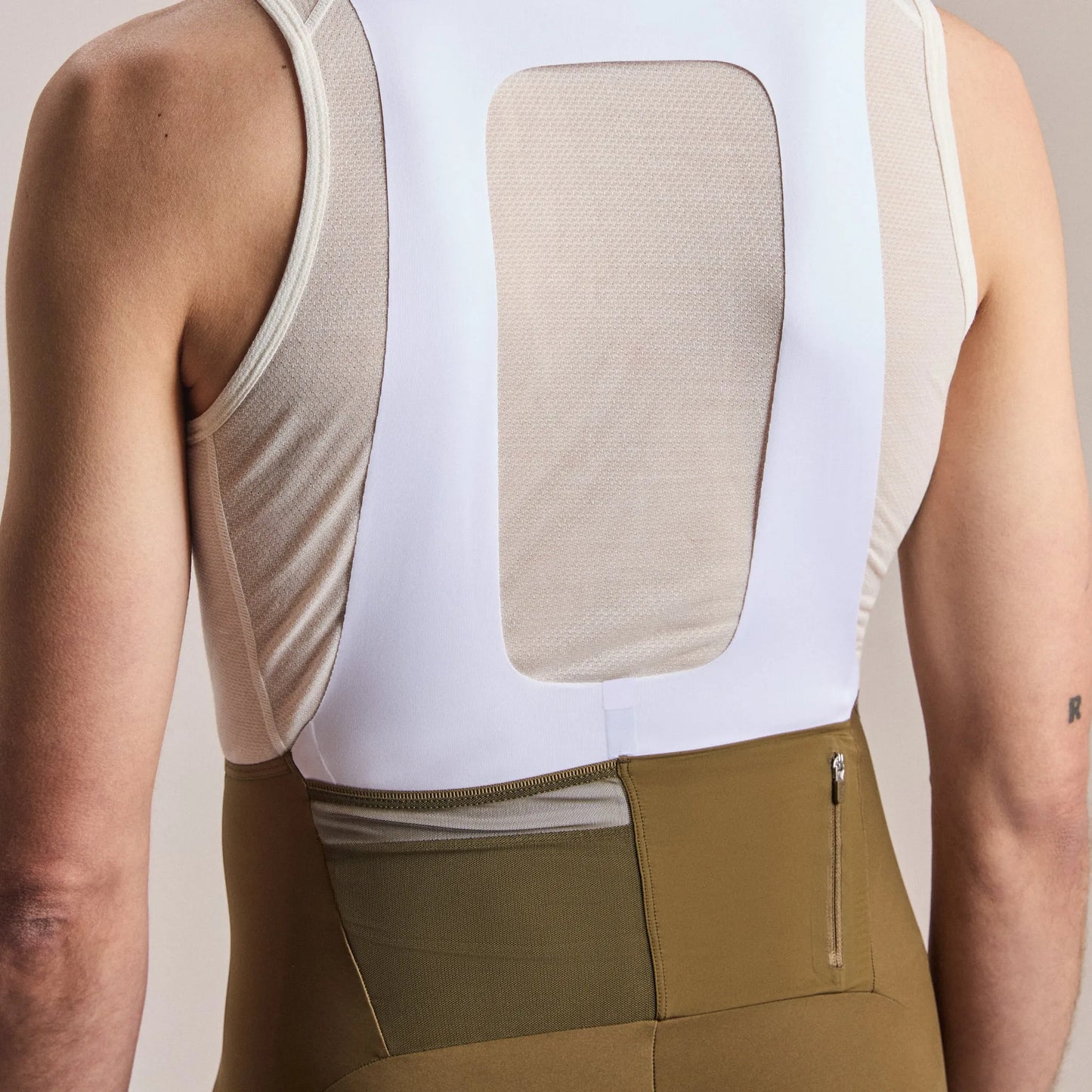 RAPHA Hombres's Brevet Cargo Culotte Ciclismo III - Dark Olive/Silver
