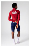 VELODROM RaceDay 3.0 Thermal Fietsshirt lange mouwen - Burgundy