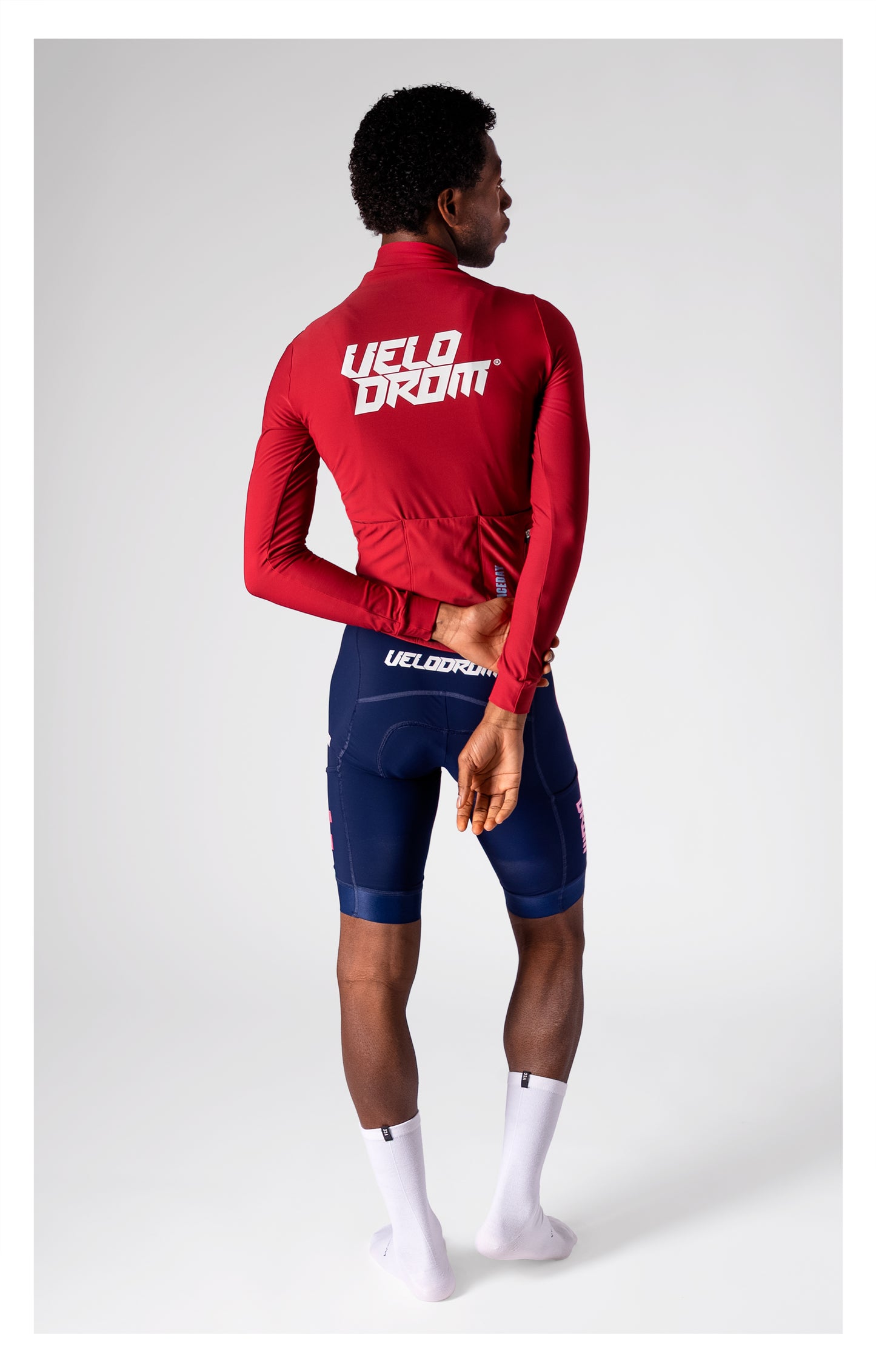 VELODROM RaceDay 3.0 Thermal Long Sleeve Jersey - Burgundy