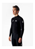 VELODROM RaceDay Thermal Long Sleeve Jersey 2.0 - Black/White