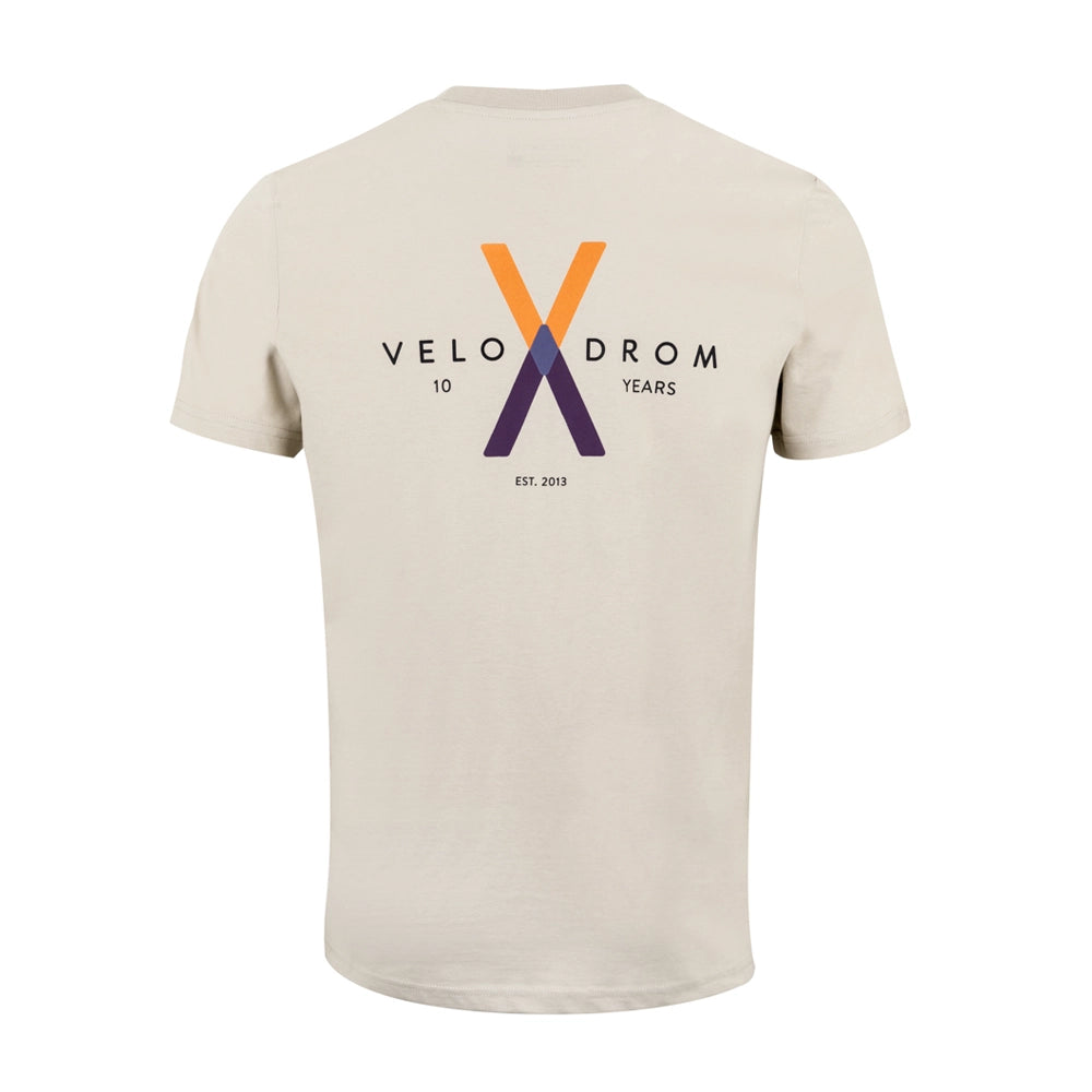 VELODROM VCC 10 Years Tshirt - Beige