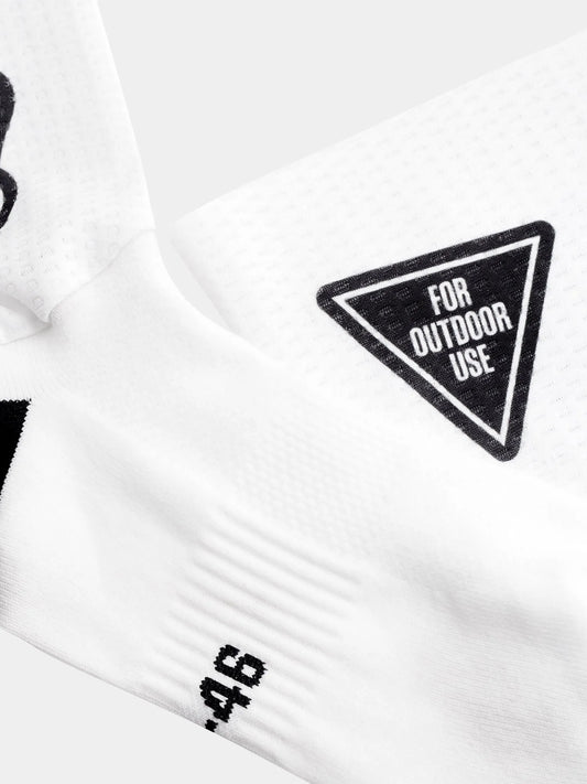 CAFÉ DU CYCLISTE Aero Socks - Black White