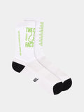 CAFÉ DU CYCLISTE Aero Socks - Lime White