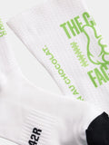 CAFÉ DU CYCLISTE Aero Socks - Lime White