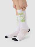 CAFÉ DU CYCLISTE Aero Socks - Lime White
