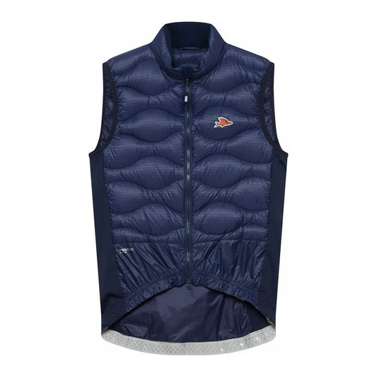 CAFÉ DU CYCLISTE Alexia Thermal Gilet - Navy