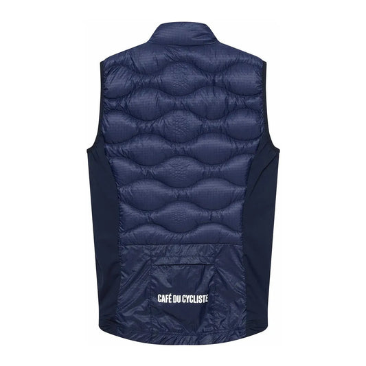 CAFÉ DU CYCLISTE Alexia Thermal Gilet - Navy