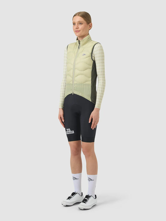 CAFÉ DU CYCLISTE Alexia Thermal Gilet - Puddle