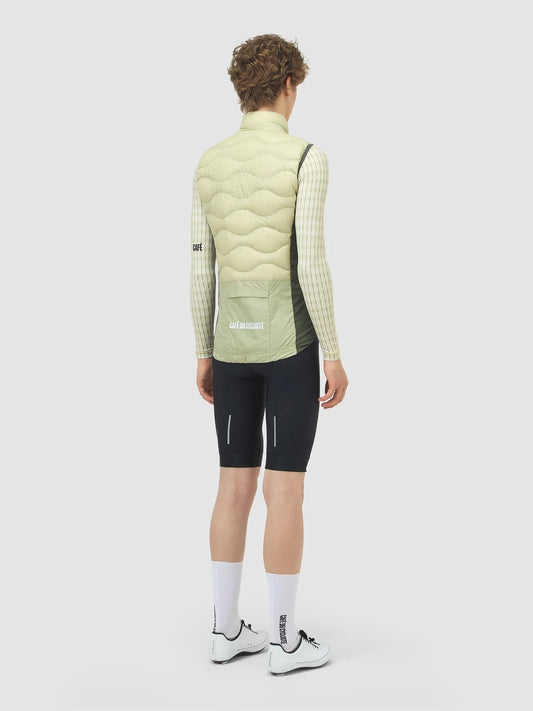 CAFÉ DU CYCLISTE Alexia Thermal Gilet - Puddle