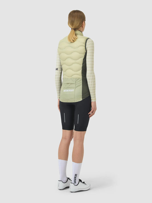 CAFÉ DU CYCLISTE Alexia Thermal Gilet - Puddle