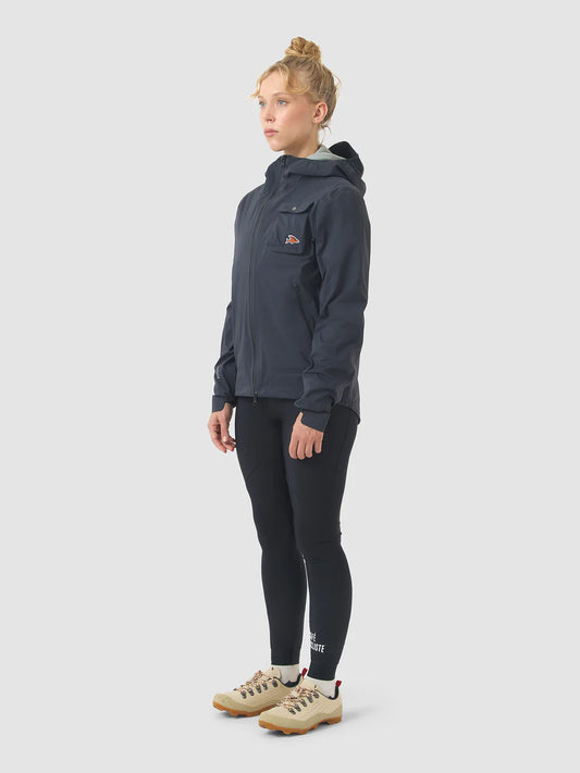 CAFE DU CYCLISTE Alizee Rain Jacket - Anthracite