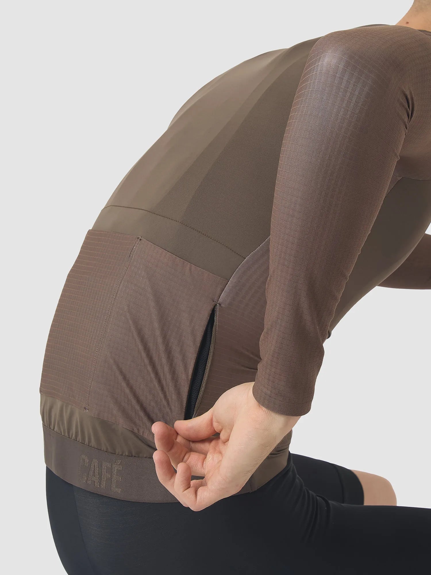 CAFE DU CYCLISTE Andrea Superlight Jersey - Carob