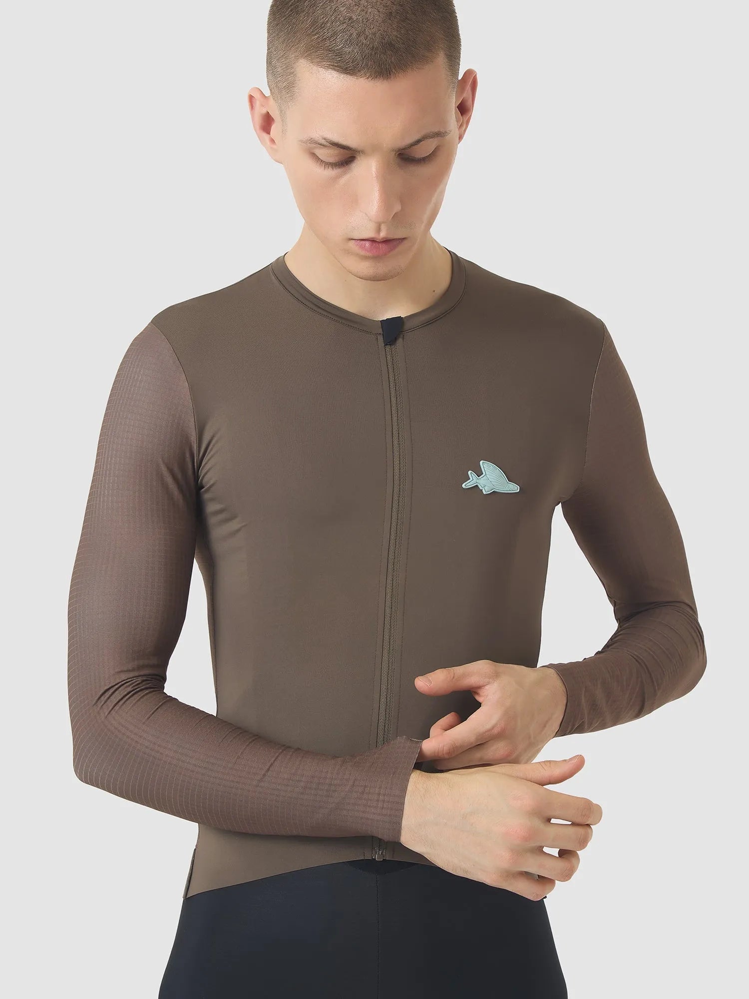 CAFE DU CYCLISTE Andrea Superlight Jersey - Carob