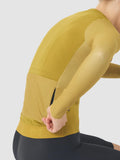 CAFE DU CYCLISTE Andrea Women's LS Jersey - Golden Olive