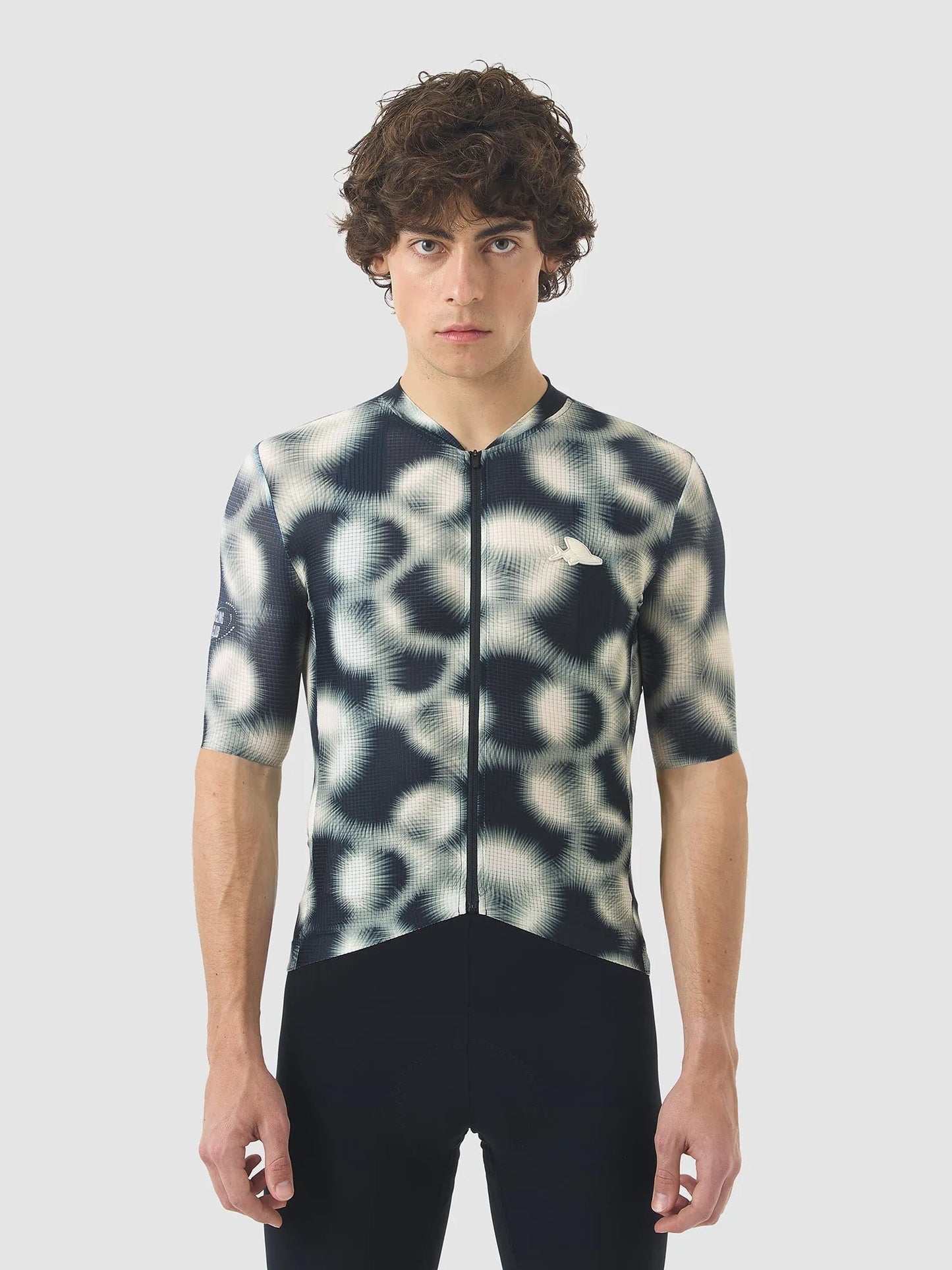 CAFÉ DU CYCLISTE Angeline Jersey - Supersonic Fog