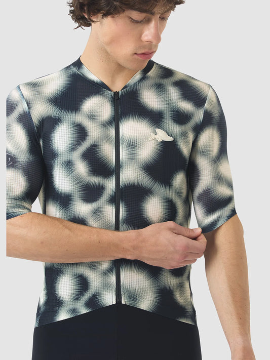 CAFÉ DU CYCLISTE Angeline Jersey - Supersonic Fog