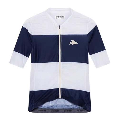 CAFE DU CYCLISTE Angeline V2 Race Jersey - Navy/White