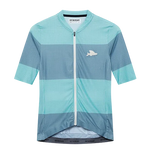 CAFE DU CYCLISTE Angeline V2 Race Jersey - Riviera Blue/Deep Water