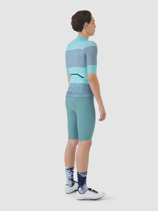 CAFE DU CYCLISTE Angeline V2 Race Jersey - Riviera Blue/Deep Water