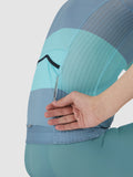 CAFE DU CYCLISTE Angeline V2 Race Ultralight Jersey - Riviera Blue/Deep Water